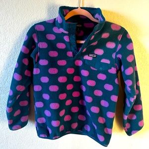 Patagonia Girls synchilla pullover fleece